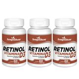 Retinol Vitamina D3 Semprebom ¿ 180 Cap. de 240 mg.