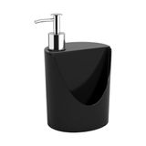 Dispenser R&j 600 Ml em Polipropileno Preto Basic Coza 10837/0008