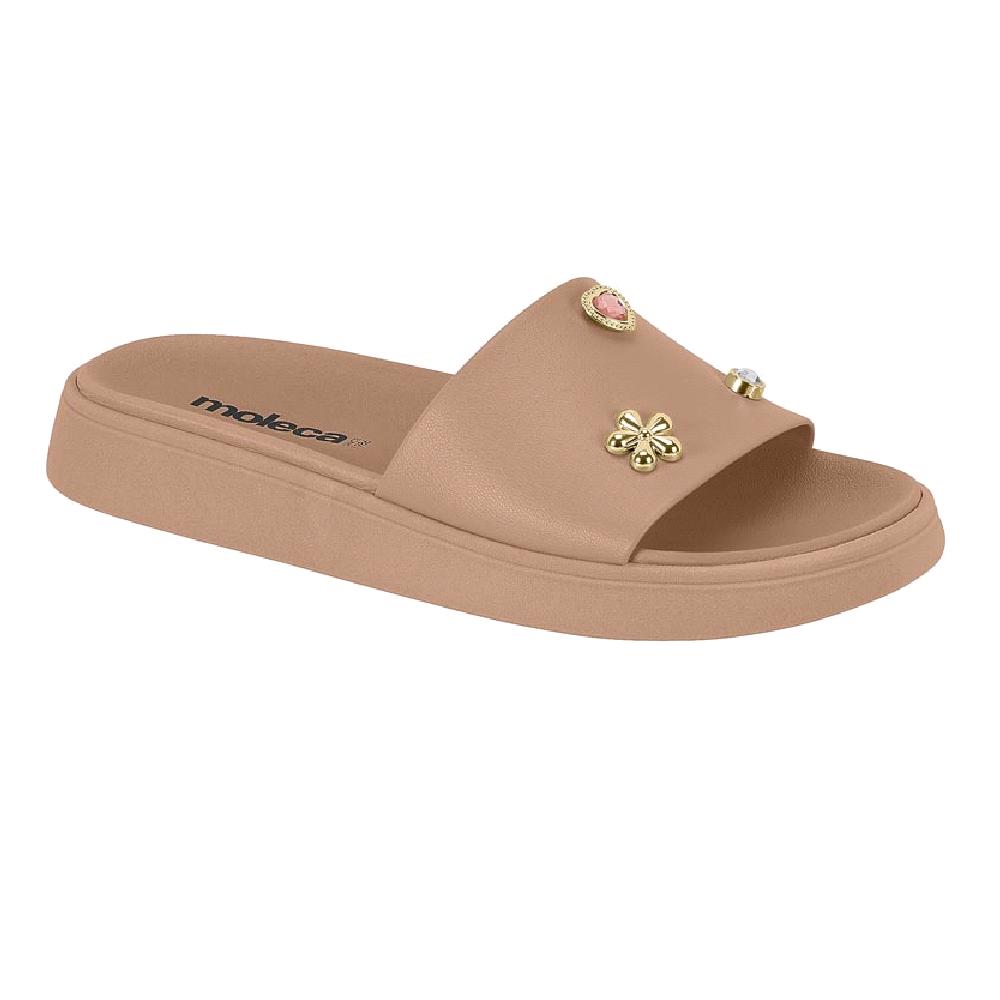 Sandalia Moleca Slide Ref 5469.155.9569 Nude 036
