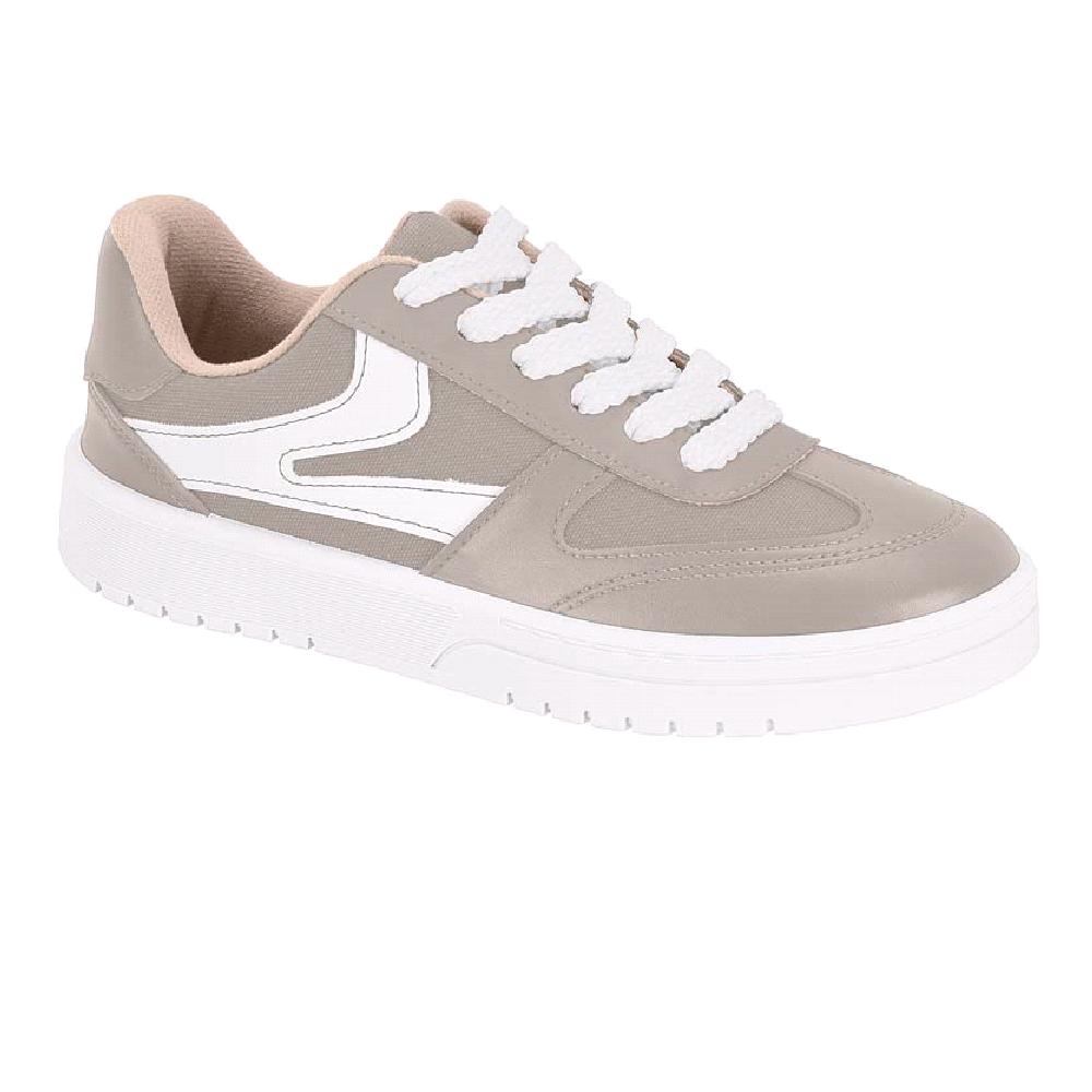 Tenis Moleca Casual Ref 5791.113.20221 Cinza/branco 037