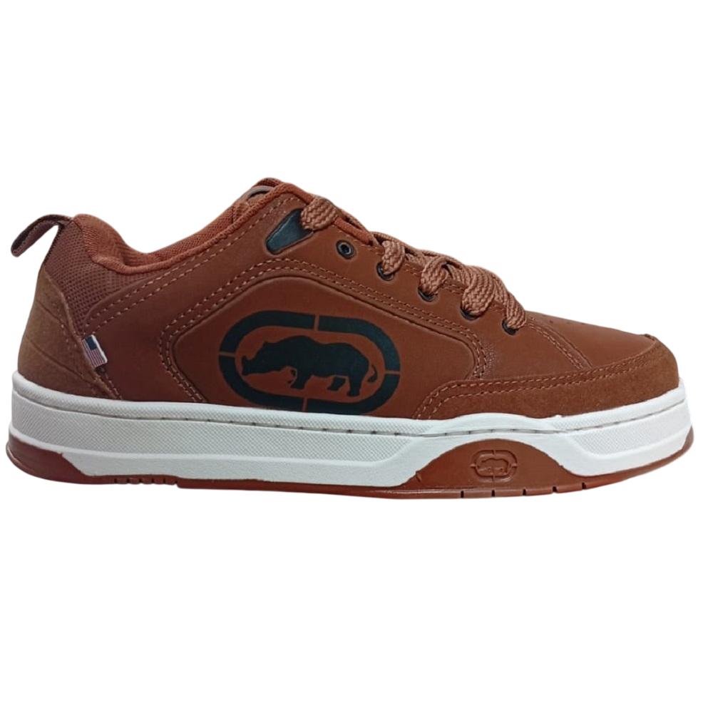 Tenis Ecko Street Malibu Ref 1723 Marrom/branco 040