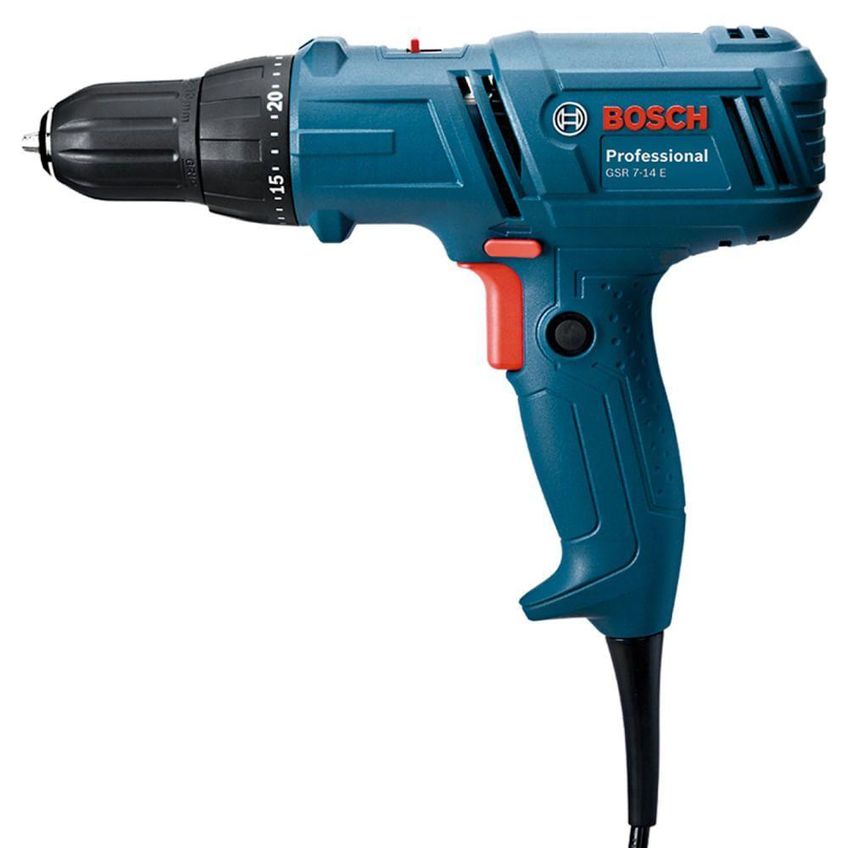Parafusadeira-furadeira Gsr 7-14e 400 Watts 110 Volts + Bolsa - 06014470d2000 - Bosch - imagem 2