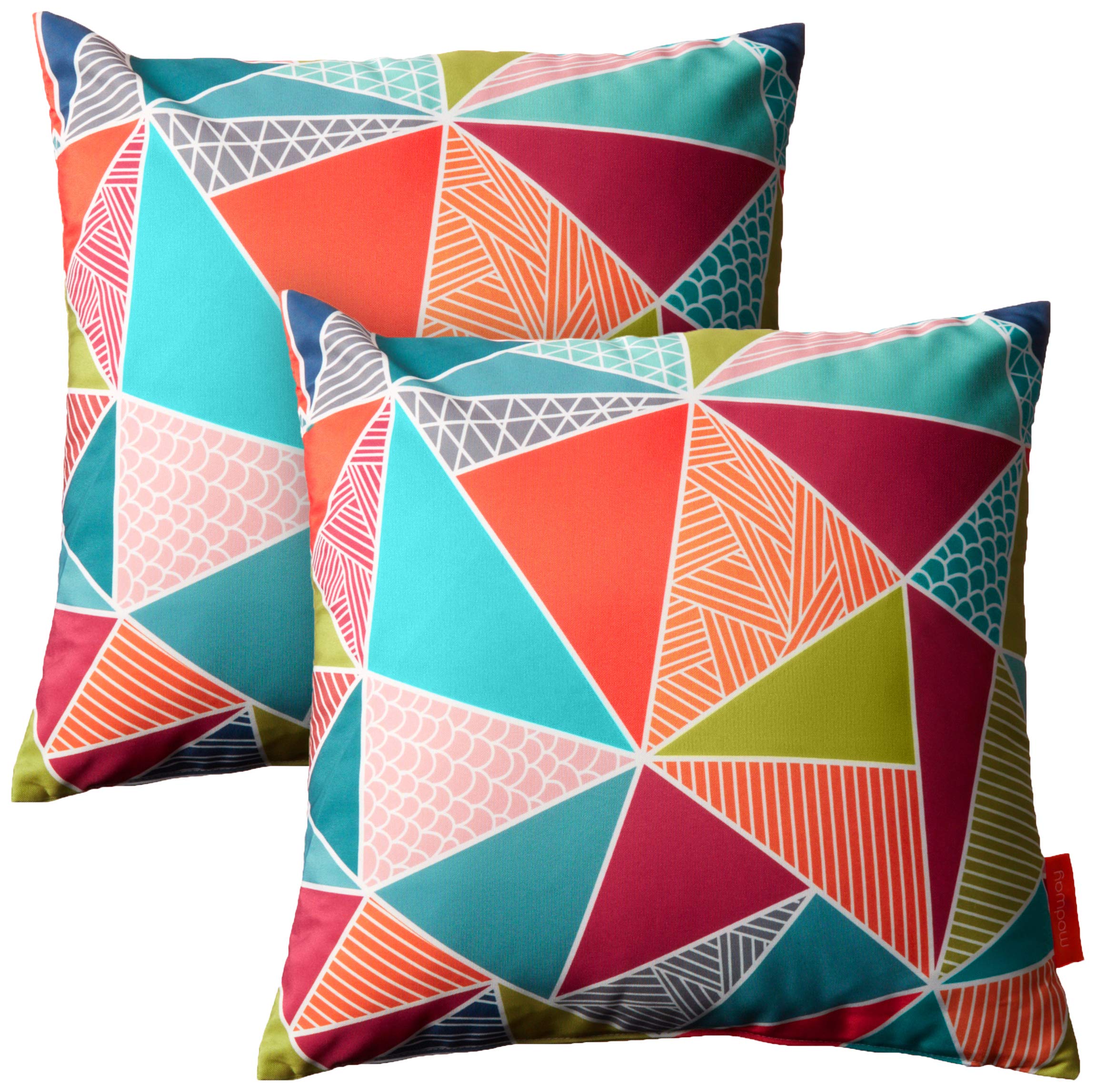 Conjunto De Almofadas Modway Patio, 45x45 Cm, Mosaic