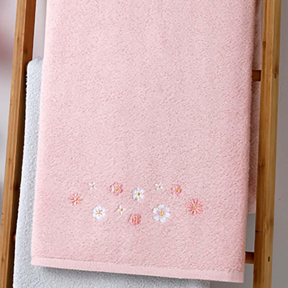Toalha De Banho Avulsa Infantil Felpuda Encanto - Dohler Rosa Claro