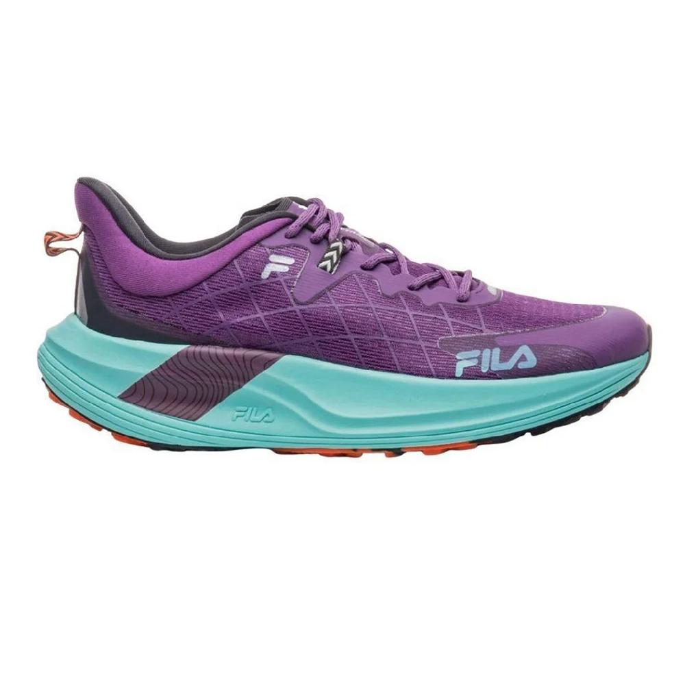 Tenis Fila Racer Skytrail Roxo Violeta/azul/laranja 38