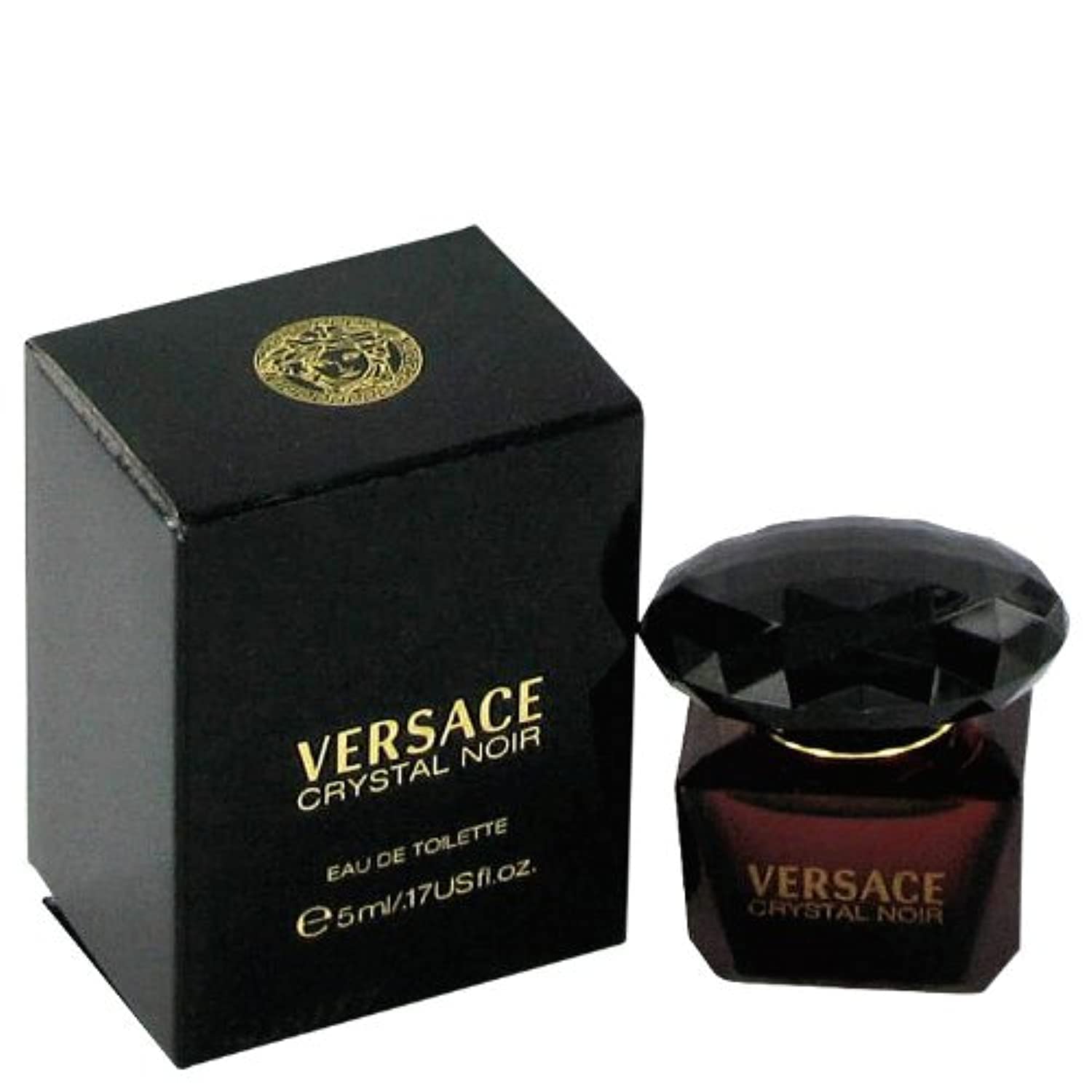 Perfume Versace Crystal Noir Edt 5ml Para Mulheres