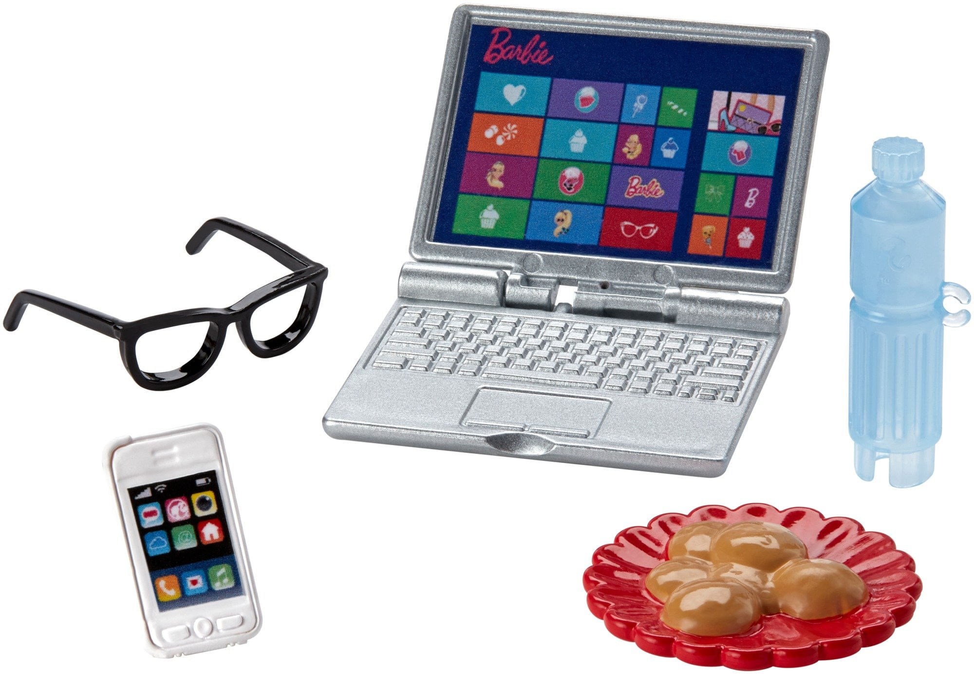 Pacote De Acessórios Barbie Mini Story Starter Tech Pack