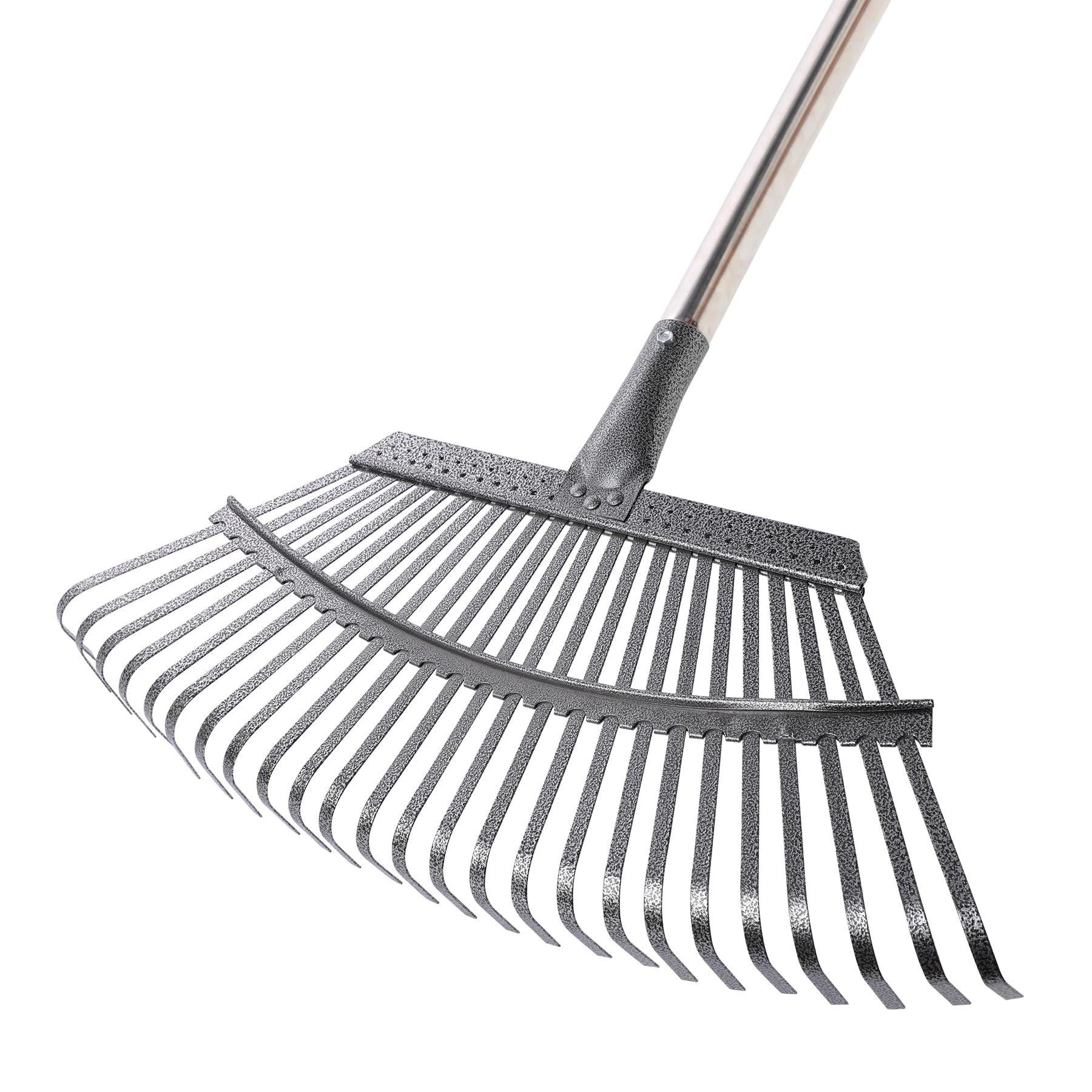 Ancinho Garden Leaf Yocada De 19,3 Polegadas De Largura E Resistente Ajustável