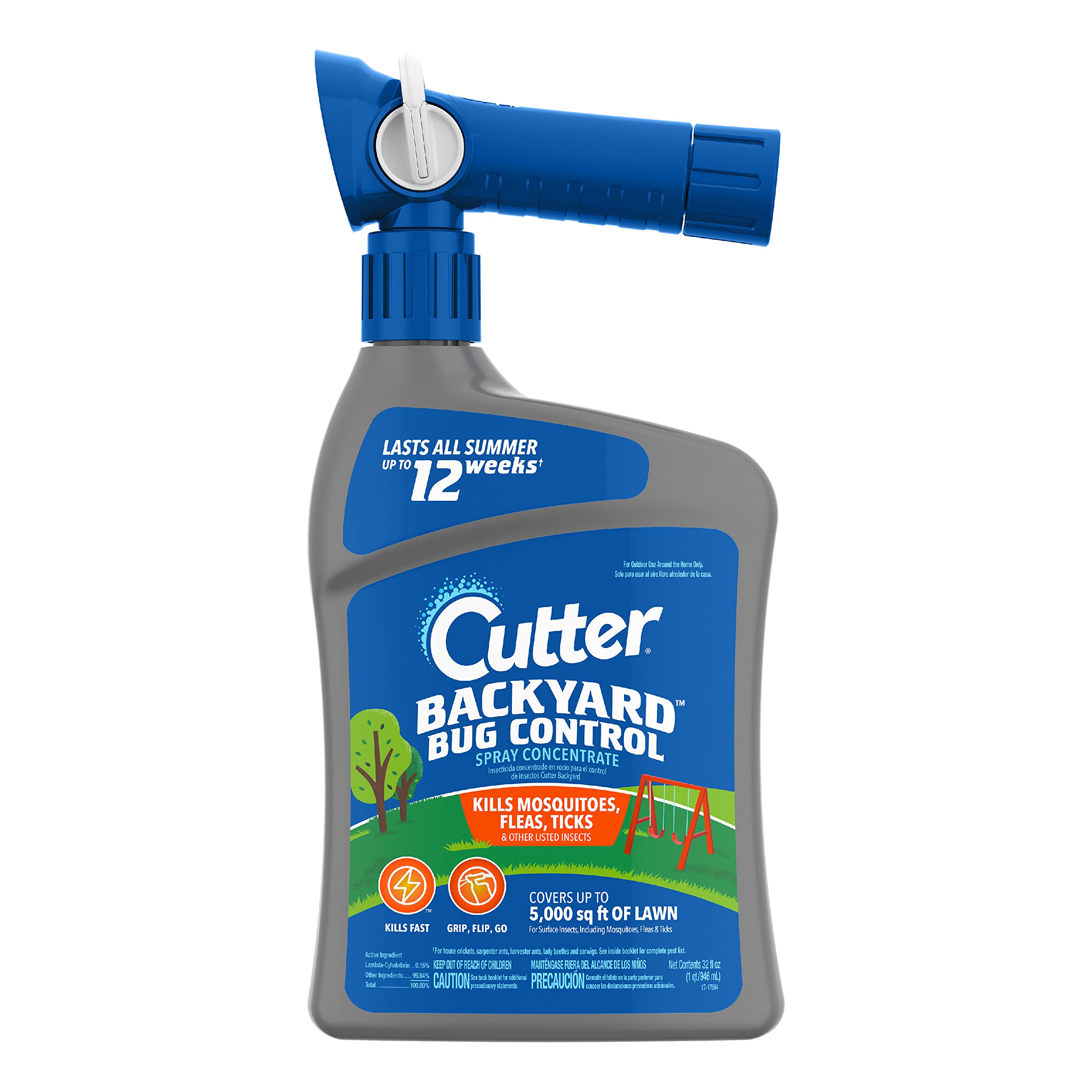 Cortador Repelente De Insetos Backyard Bug Control 946 Ml