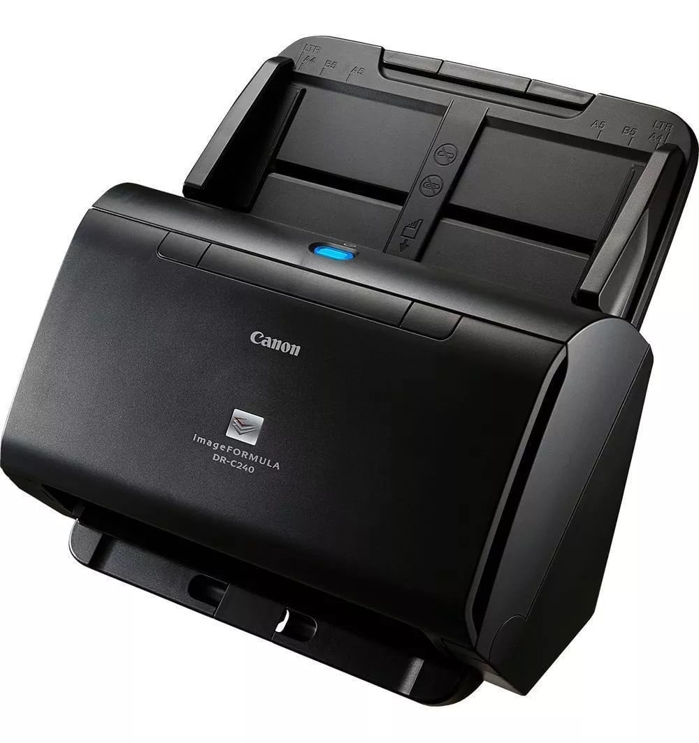 Scanner De Mesa Canon Dr-c240 Usb Preto - 0651c014aa