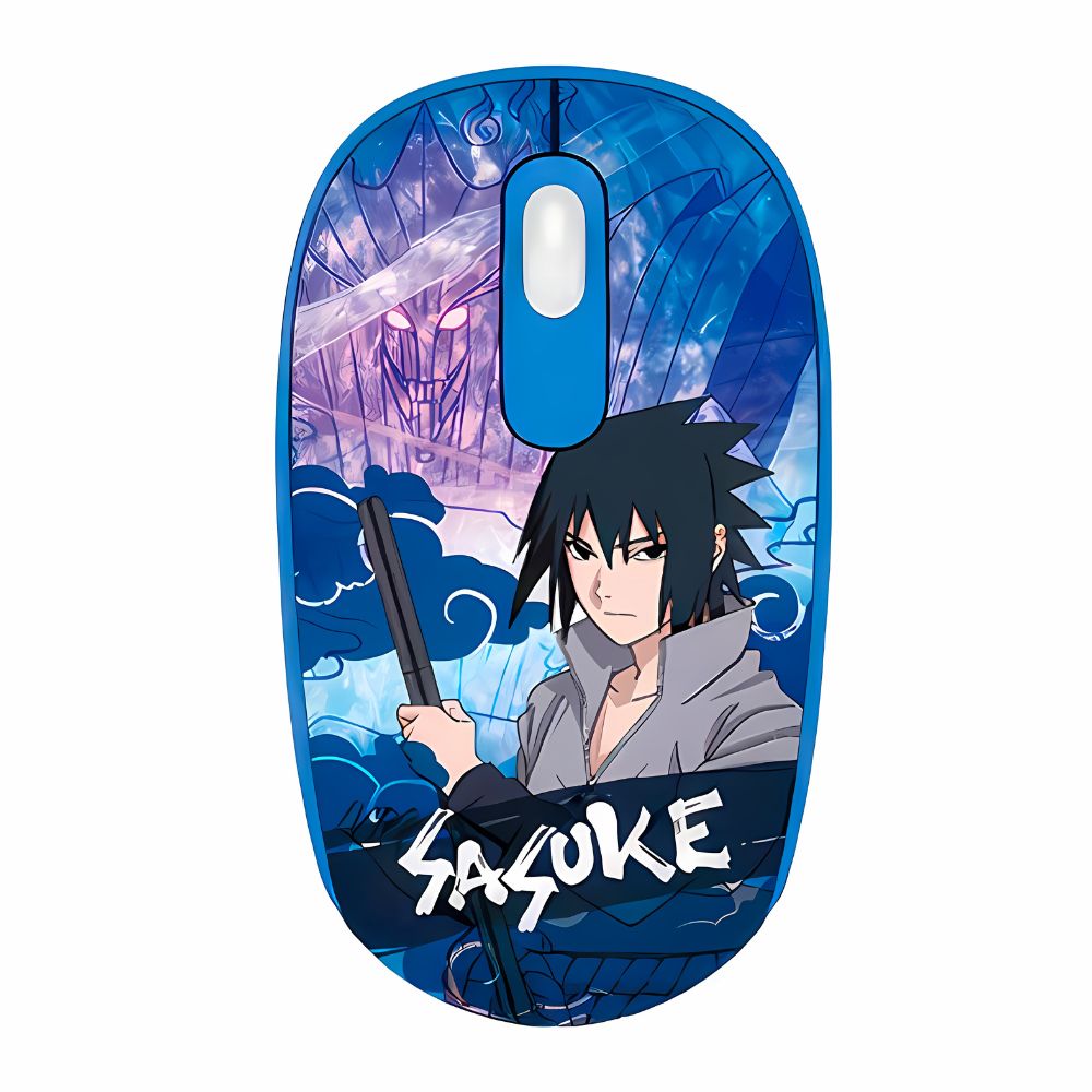 Mouse Gamer Wireless Akko Sasuke Uchiha Smart Azul, 1200dpi