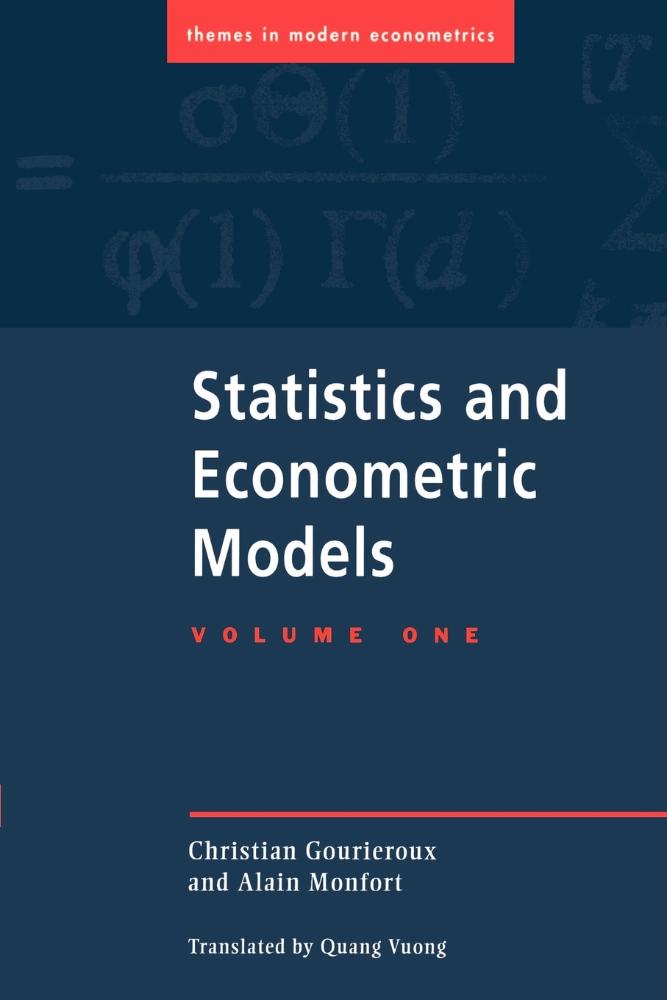 Statistics and Econometric Models - Carrefour