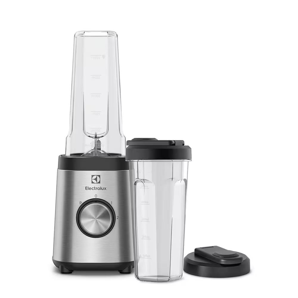 Liquidificador Portátil Bse20 320w 2 Garrafas Inox Escovado Electrolux
