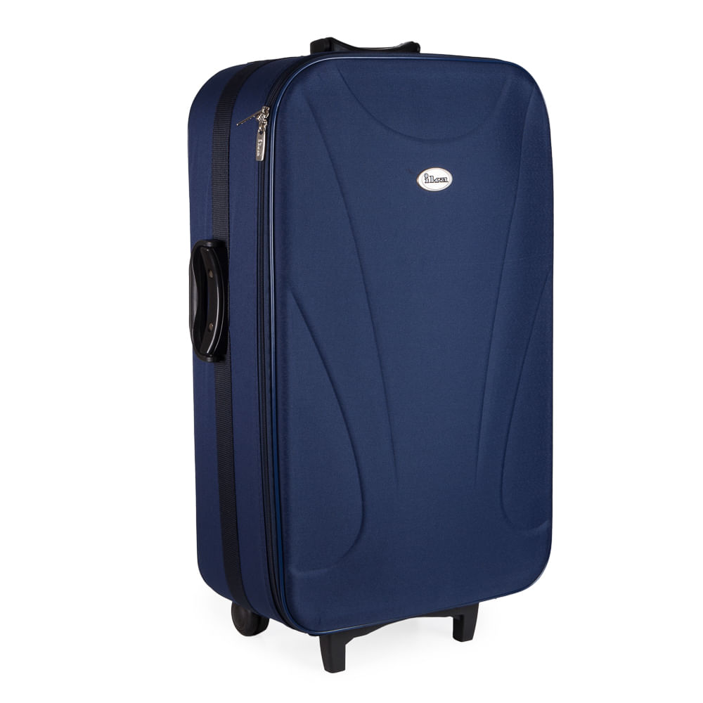 Reembalado: Mala De Viagem Media Comet Em Poliester Ika Azul