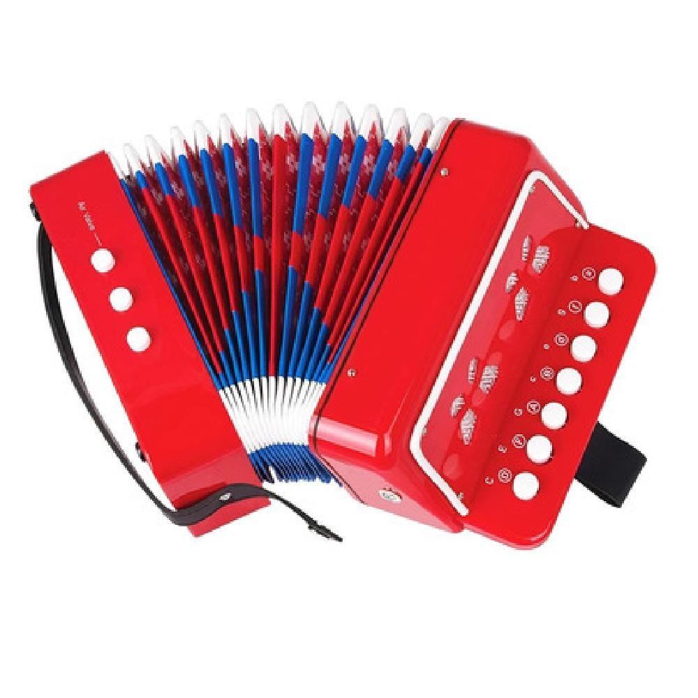 Sanfona Infantil 3 Baixos 7 Teclas Acordeon Musical Criança - Carrefour