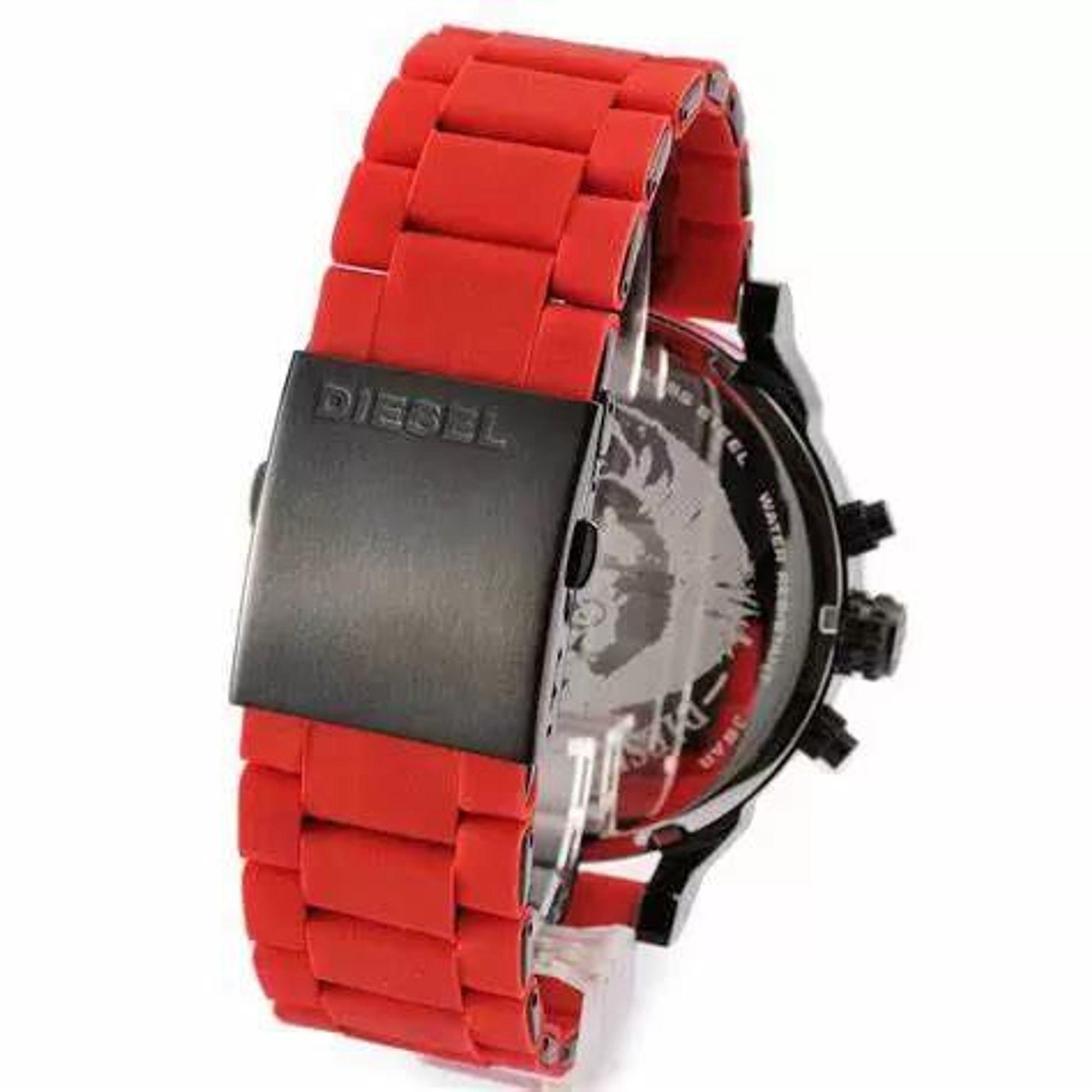 Relógio Diesel Masculino Dz7370 Vermelho Com Card, Notaf - Carrefour