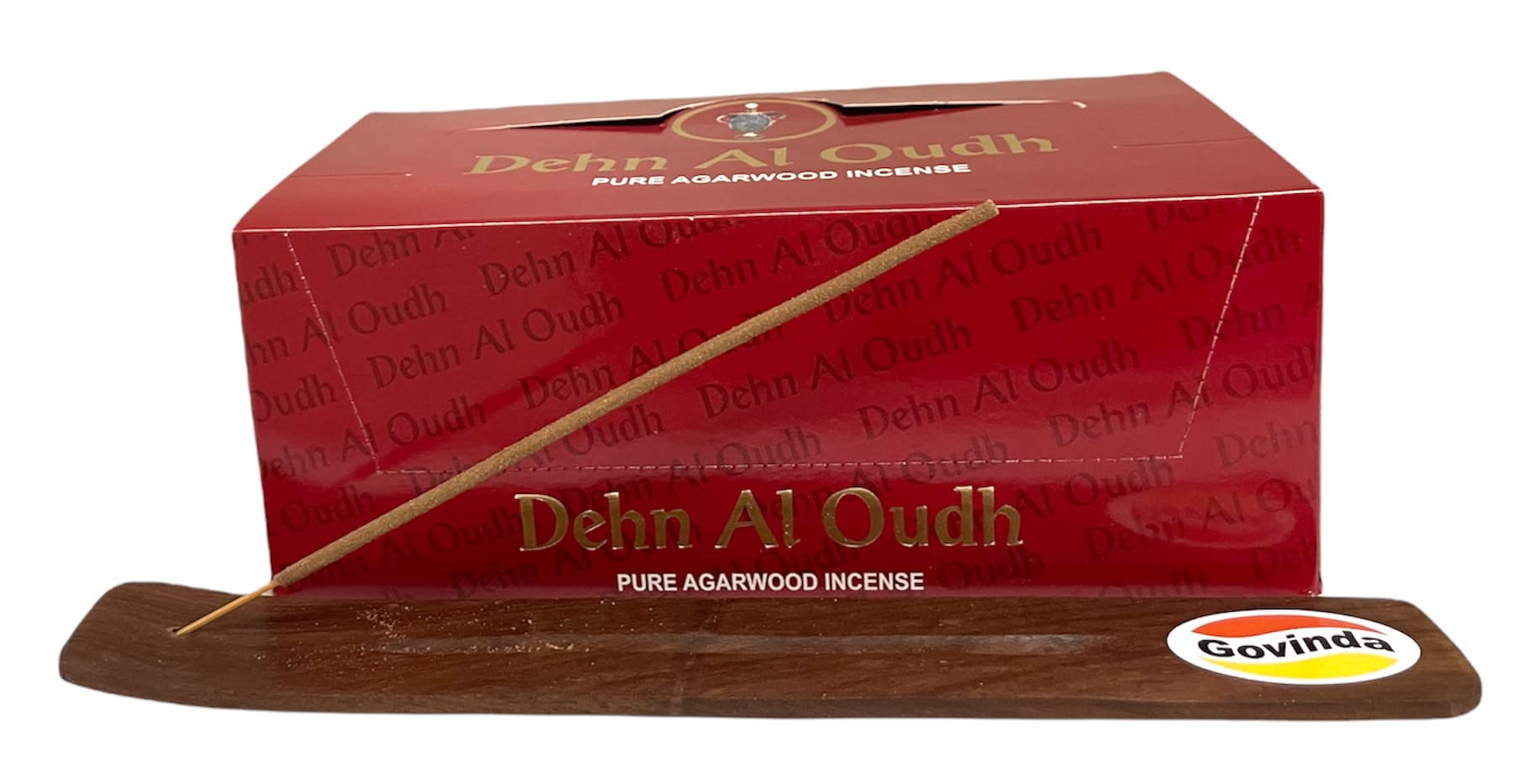 Pacote De Porta-bastões De Incenso Govinda Dehn Al Oudh 180g