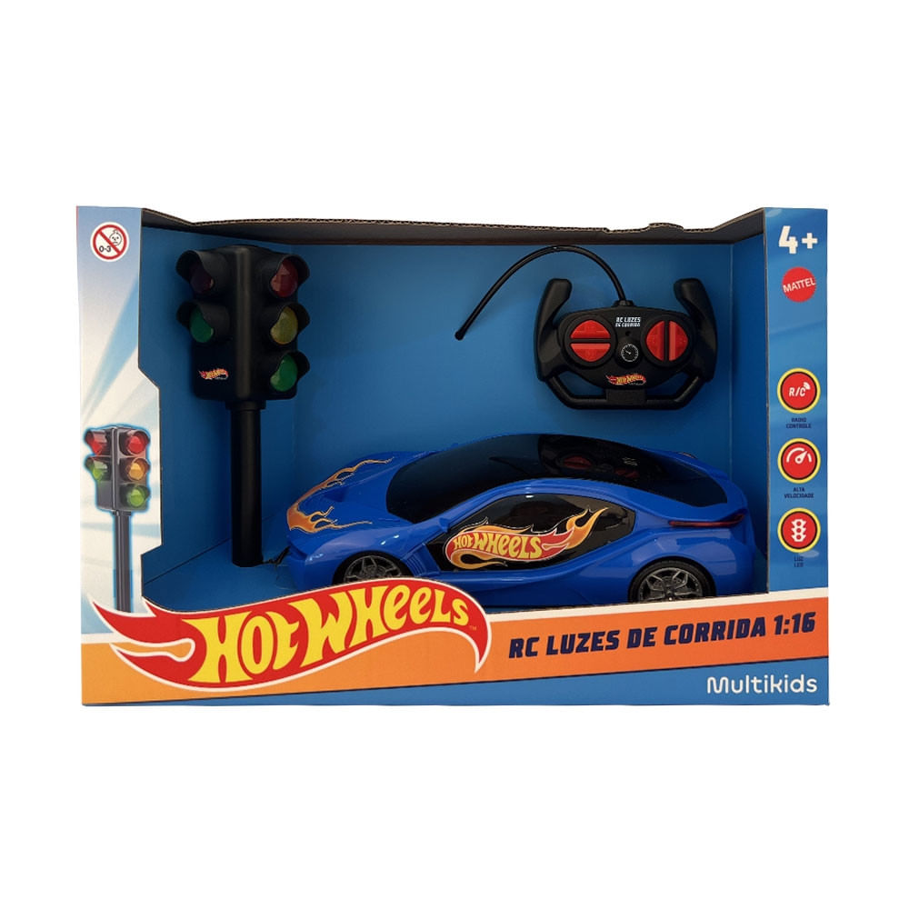 Carrinho De Controle Remoto Hot Wheels Multikids - Br2447