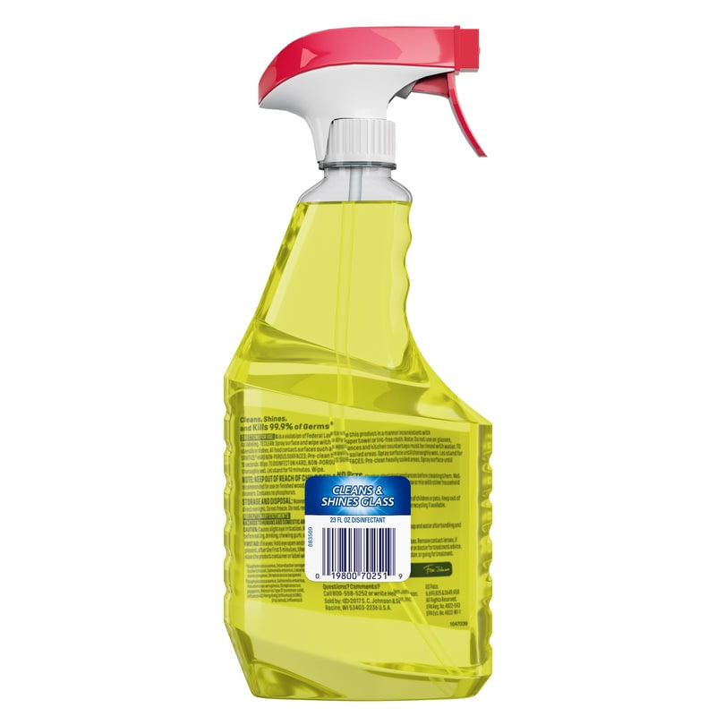 Limpador Multisuperfícies Windex No Scent 680ml (pacote Com 8)