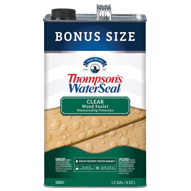 Selante Sherwin Williams Thompsons Waterseal Clear, Pacote Com 4