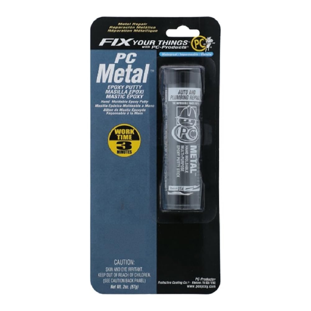 Produtos Para Pc Epoxy Putty Pc-metal 57g Cinza Escuro