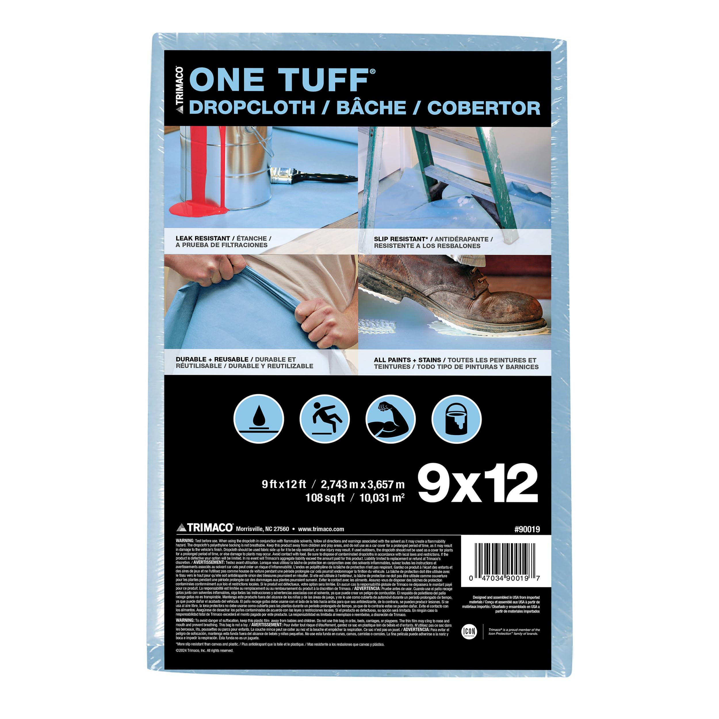 Tecido Suspenso Trimaco One Tuff, 9 Pés X 12 Pés