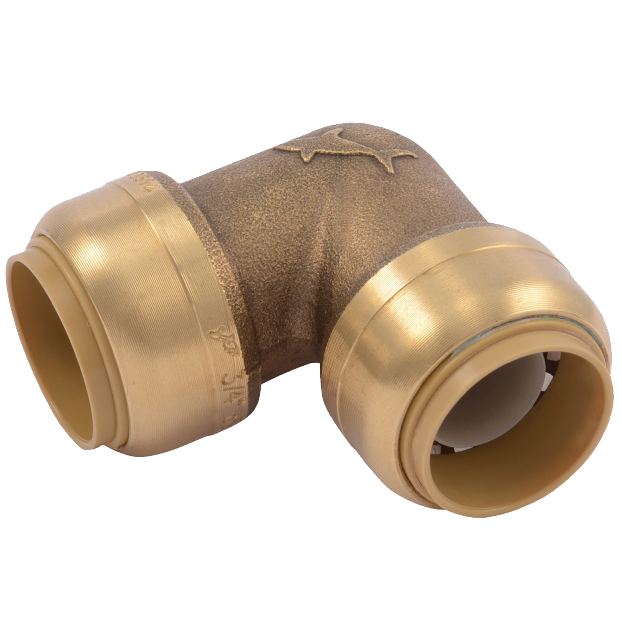 Encaixe De Cotovelo Sharkbite 3/4" Em Latão Push Connect 90°