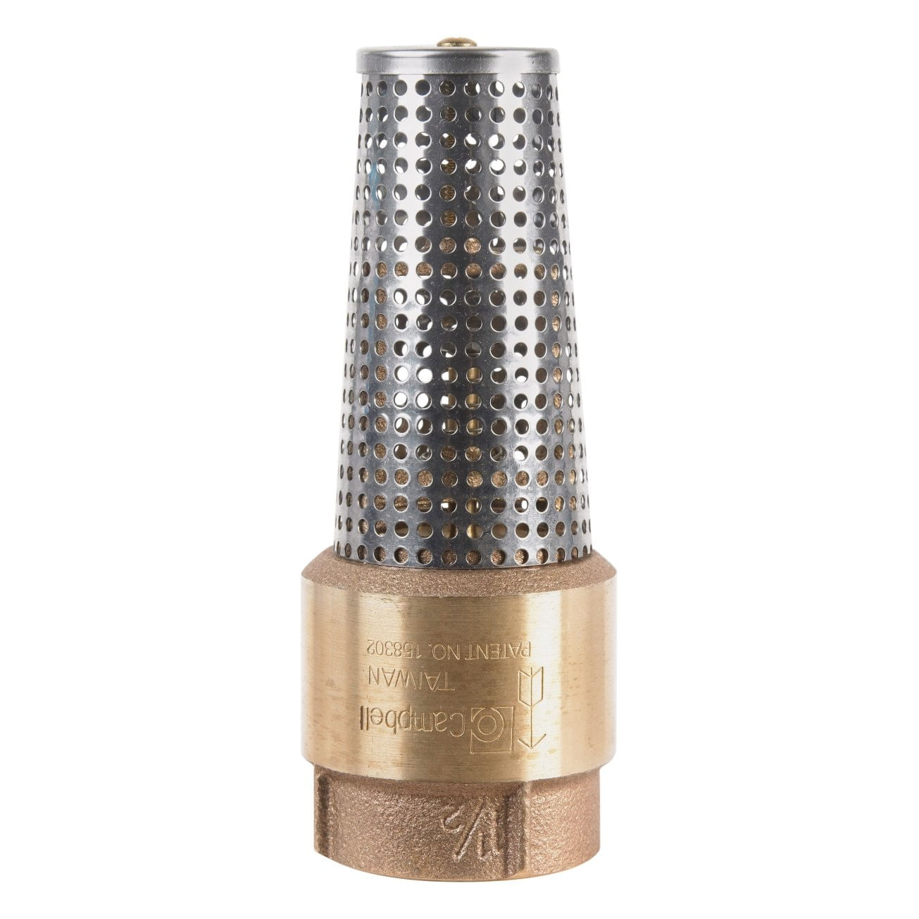 Válvula Campbell Manufacturing Llc Fip Brass Spring Foot