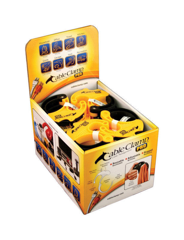 Braçadeira De Cabo Cable Clamp Pro Polymer 1 Pacote (pacote Com 34)