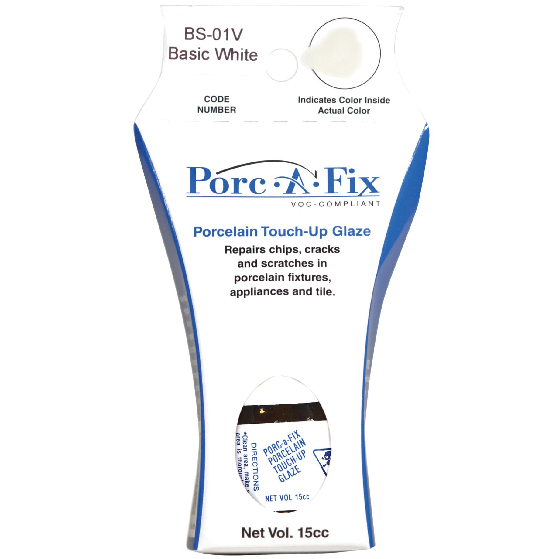 Esmalte Reparador Porc-a-fix Bs-01v Basic White 15ml