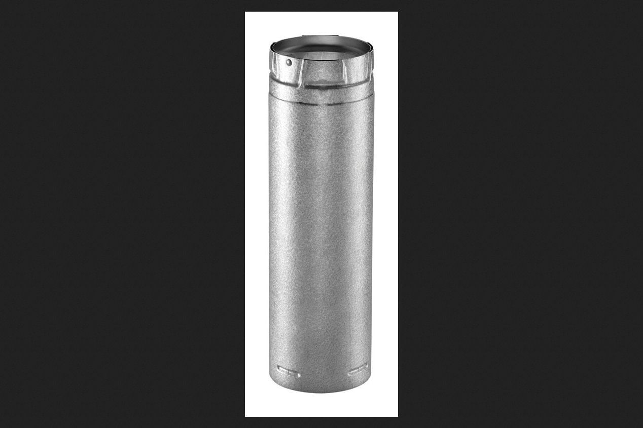 Tubo De Ventilação De Pellets Duravent 12x4 Polegadas