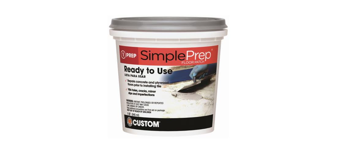 Selante Custom Fpqt Floor Patch, Cinza, 946 Ml, Pronto Para Uso