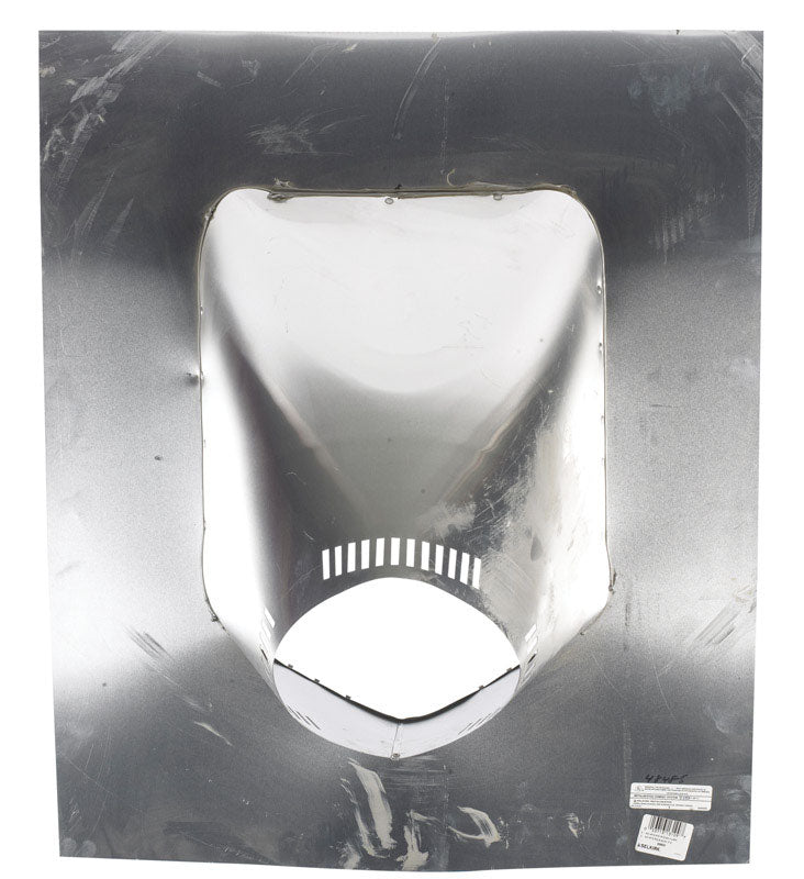 Telhado Intermitente Selkirk 6 Polegadas D Telhado Ajustável De Alumínio Piscando