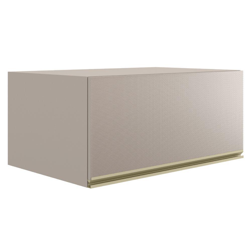 Armario Aereo Basculante 1p 80 Cm Mdf Proenca Nogueira Nude Prime Demartez