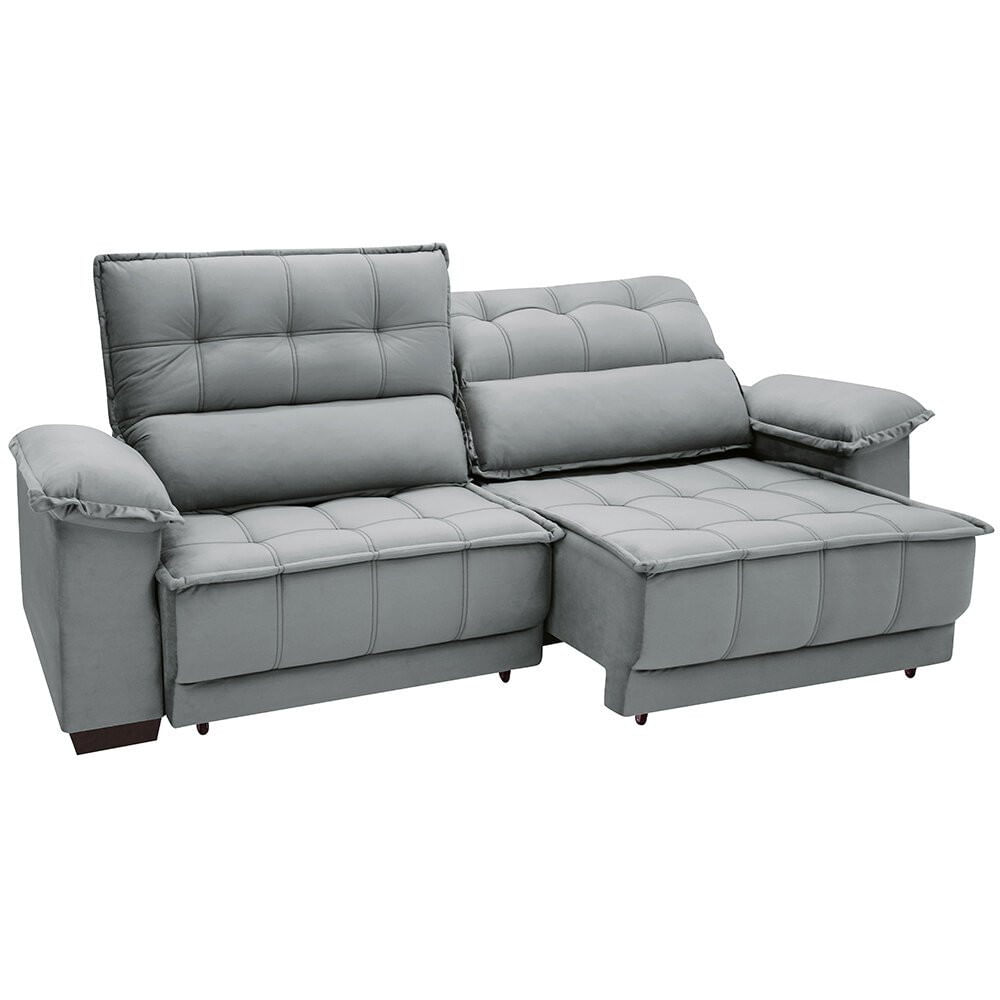 Sofá Reclinável E Retrátil 2,54 M Linoforte Terraza