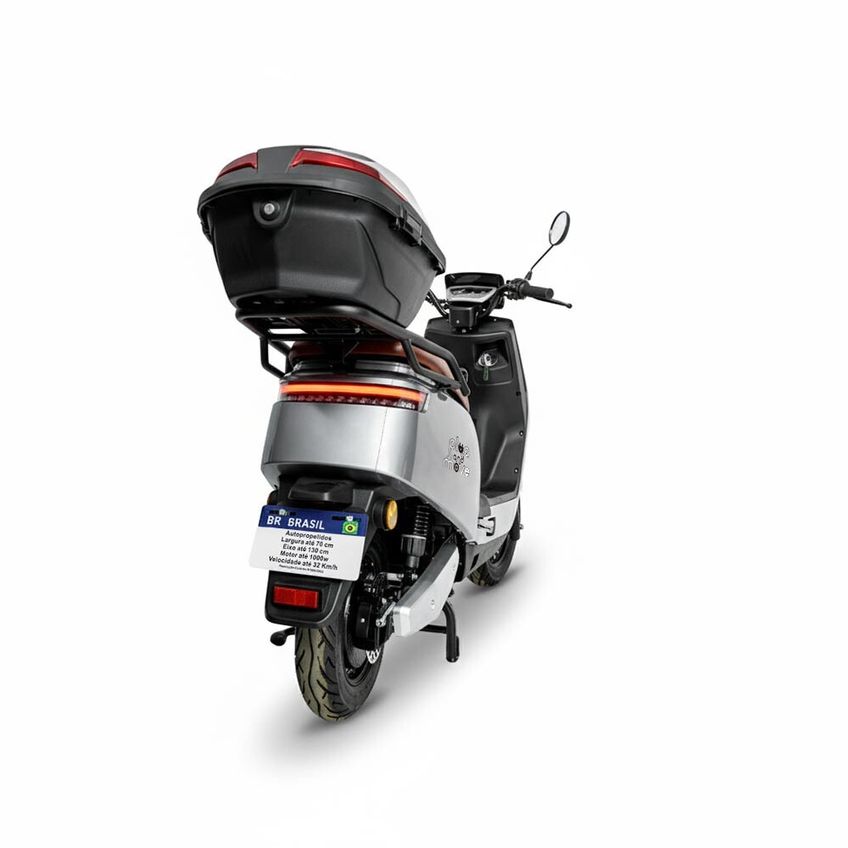 Scooter Eletrica - Dakar 1000w Lithium - Cinza - Plug And Move - imagem 5