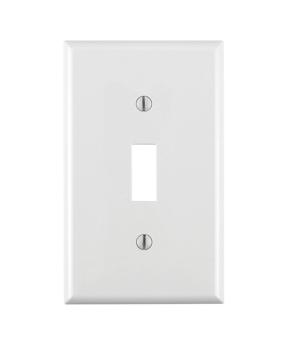 Wallplate Leviton 1-gang Toggle Device Switch Branco