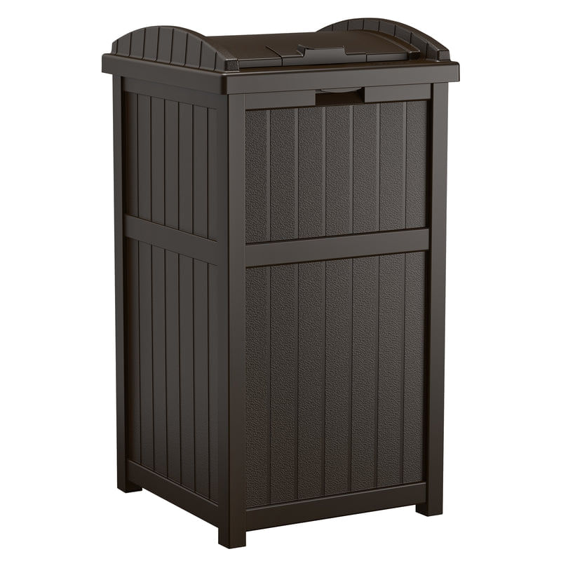 Lata De Lixo Suncast Trash Hideaway Java Resin 113,56l