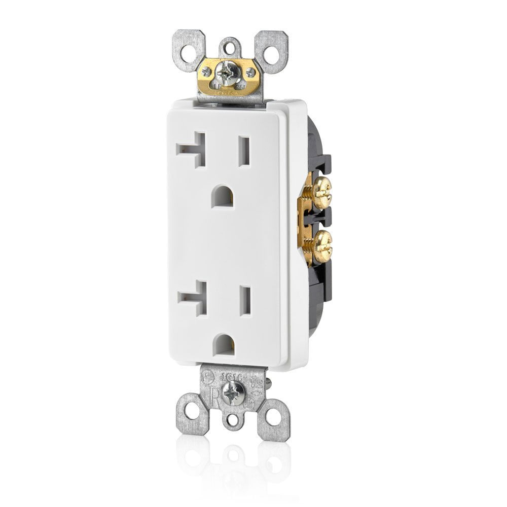 Tomada Elétrica De Parede Leviton Decora Tamper-resistant 20a