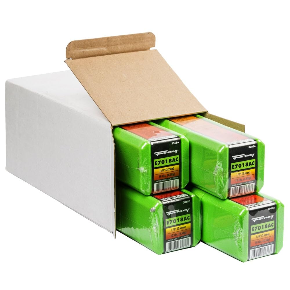 Eletrodos De Soldagem Forney Mild Steel 1/8 Polegadas X 15 Polegadas 18 Kg