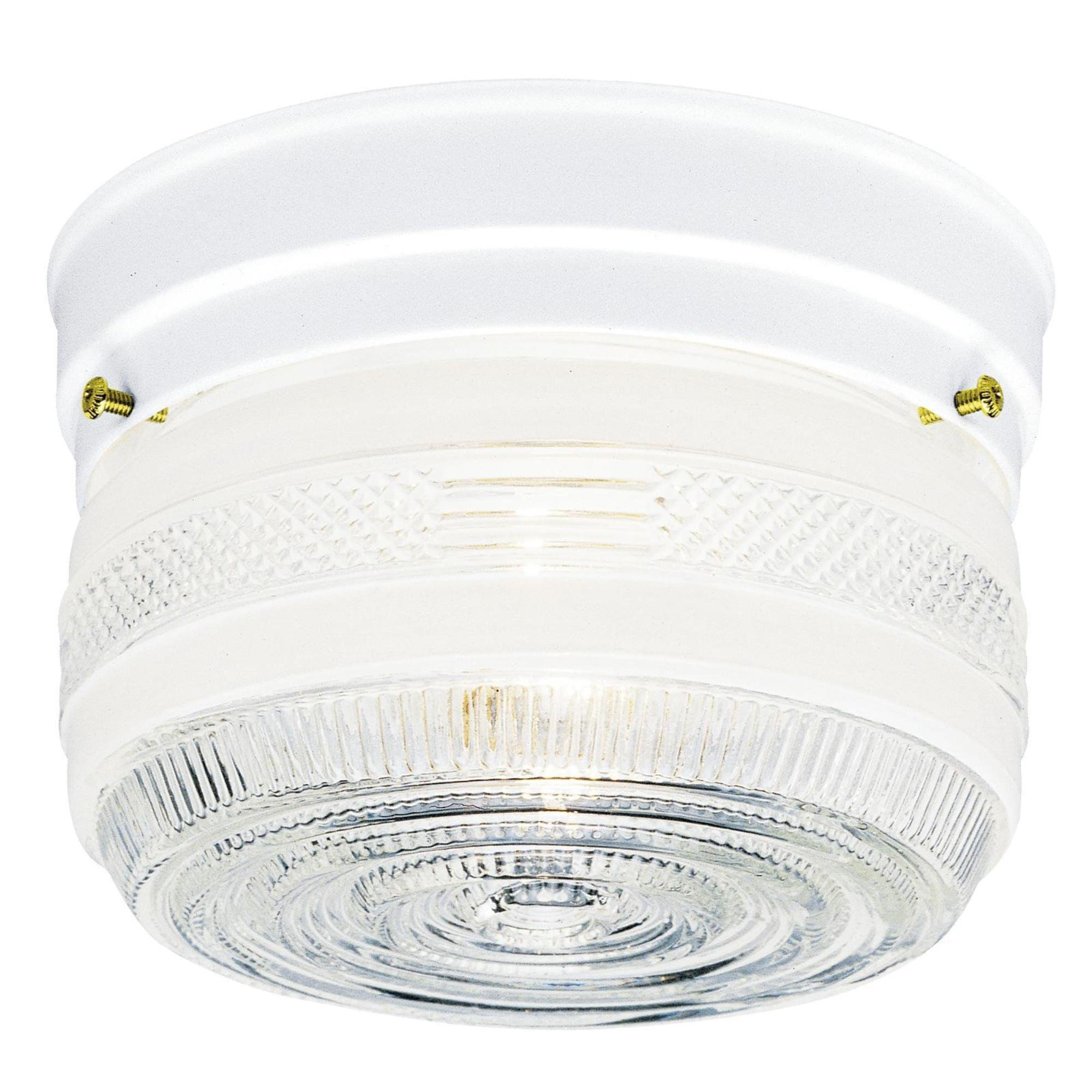 Luminária Westinghouse 6620300 Two-light Clear White