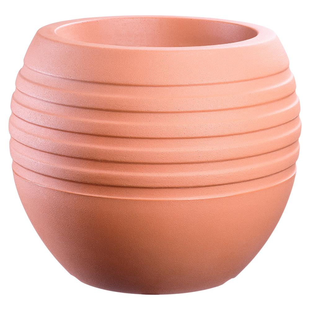 Vaso Decorativo Canela Cor Terracota 24cm Terrano