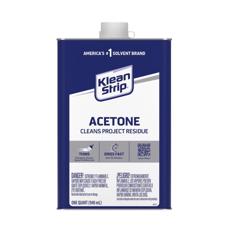 Solvent Klean Strip Acetone 946 Ml (pacote Com 6)