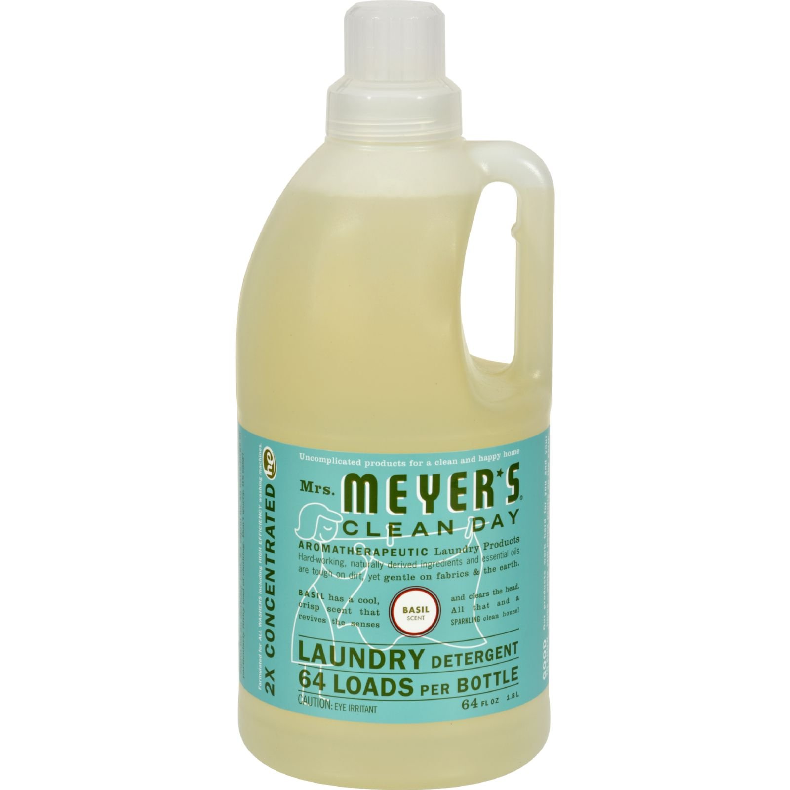 Detergente Para Roupa Mrs. Meyer's Basil 1,9 L