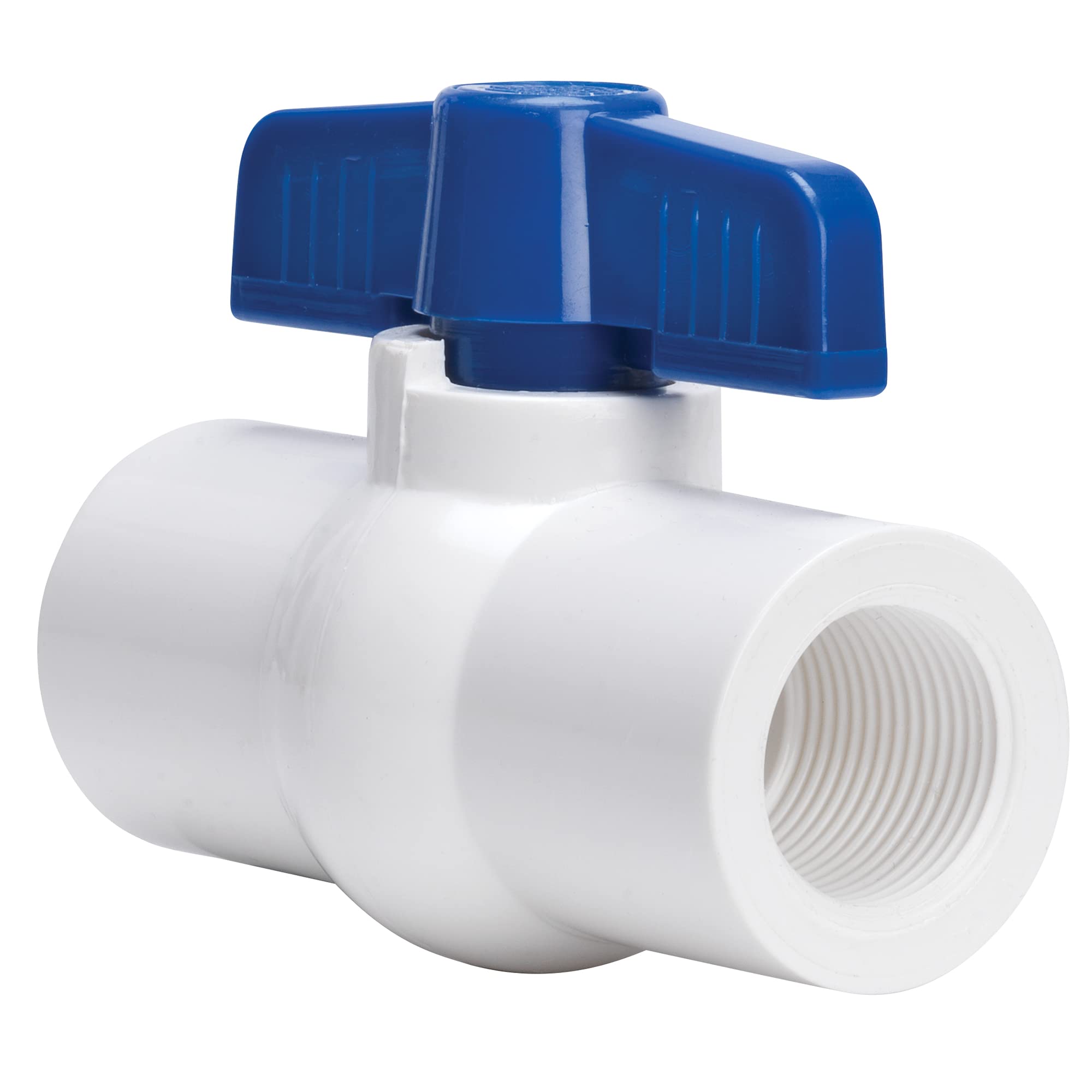Valve Homewerks Vbvp40b7b Válvula De Esfera De Pvc Azul De 1,5 Polegadas