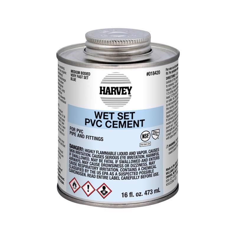 Cimento Pvc Oatey Harvey Blue 473ml