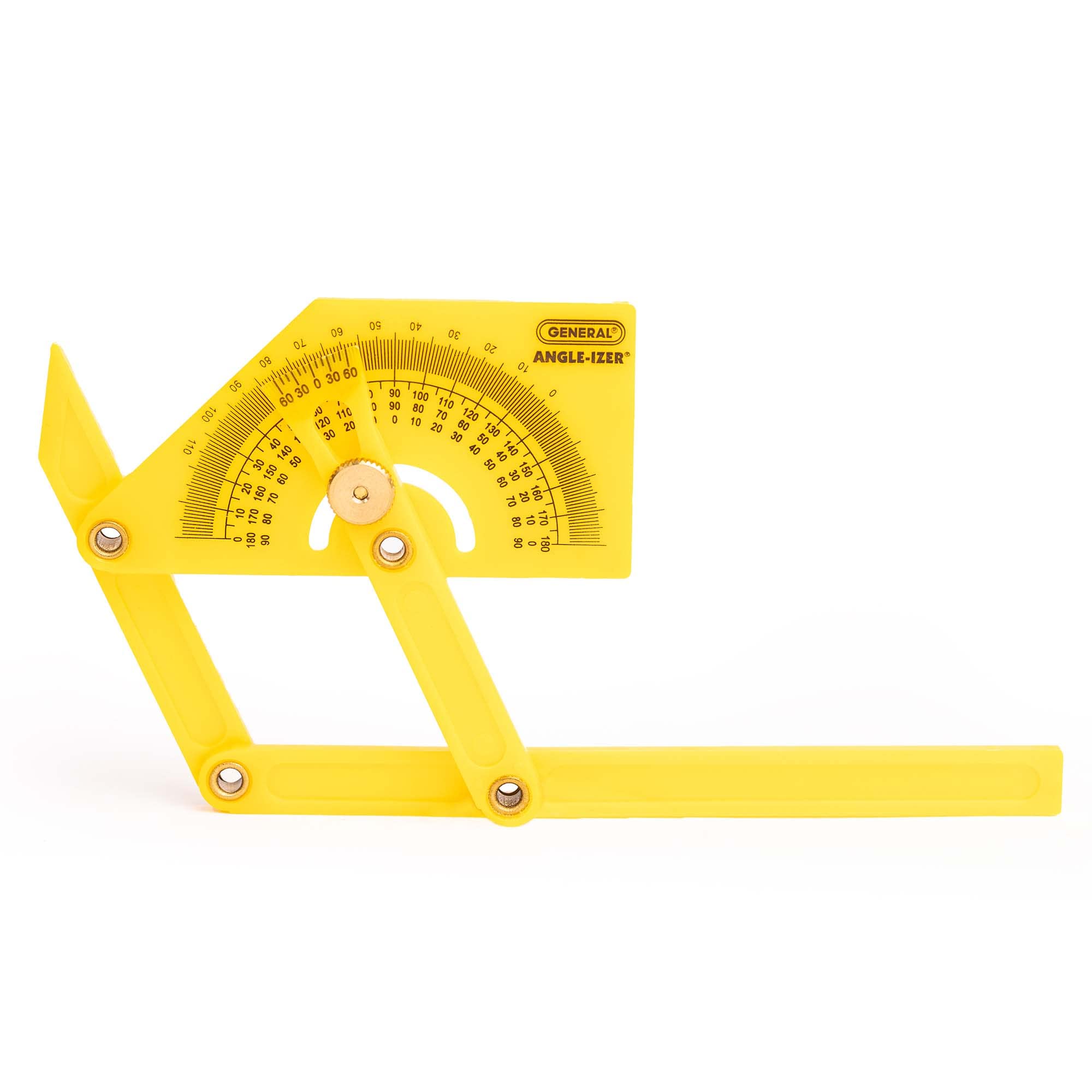 Transferidor De Ângulo De Plástico General Tools 29 Yellow