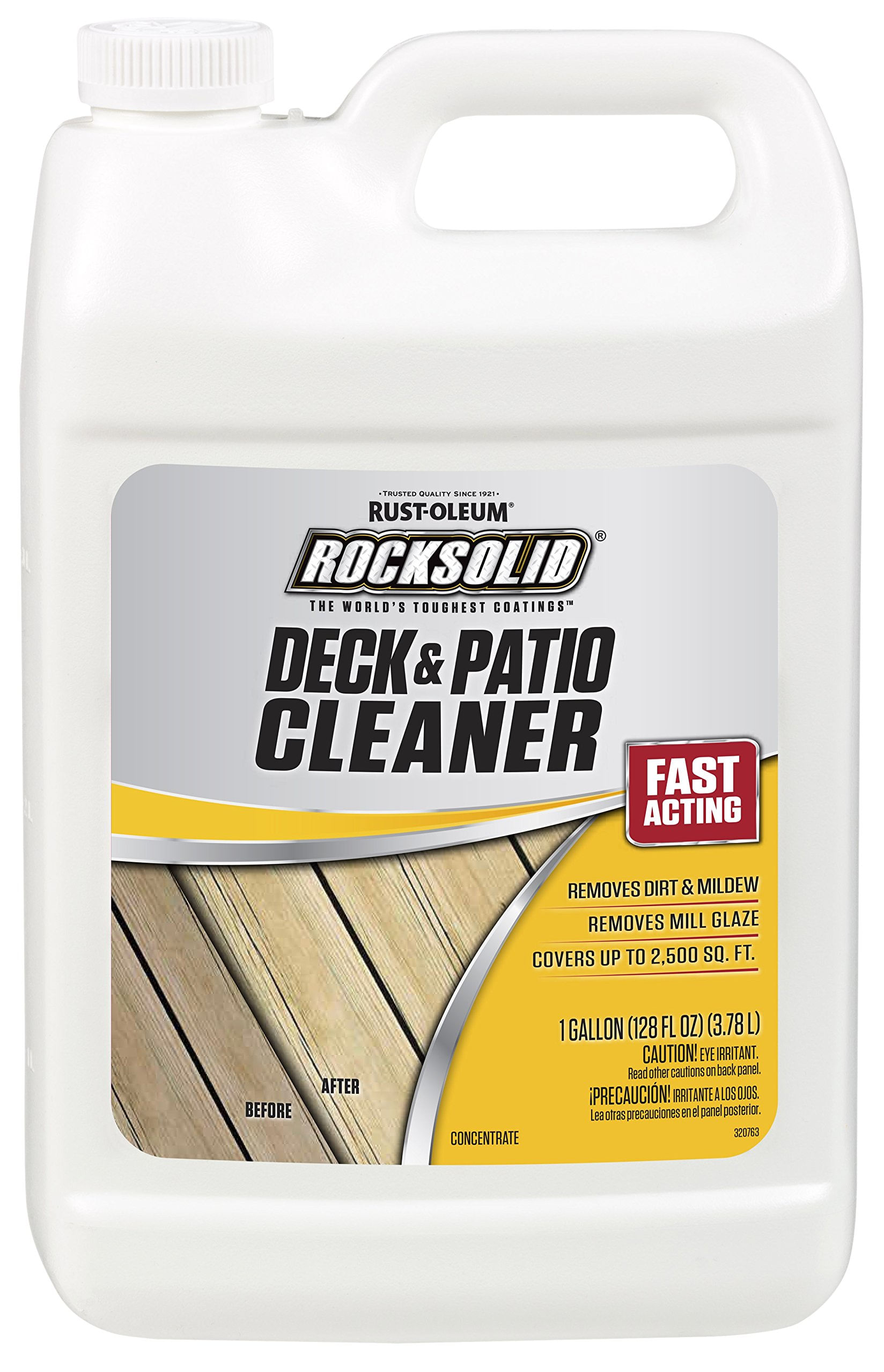 Limpador De Deck E Pátio Rust-oleum Rocksolid 3,8 L