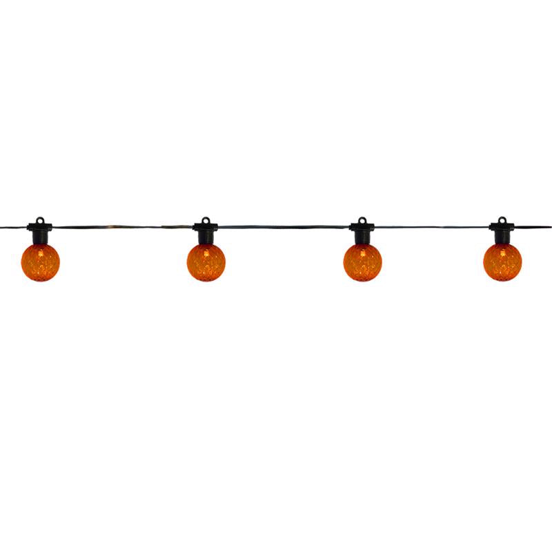 String Lights Celebrations Orange G40 Halloween 25 Led