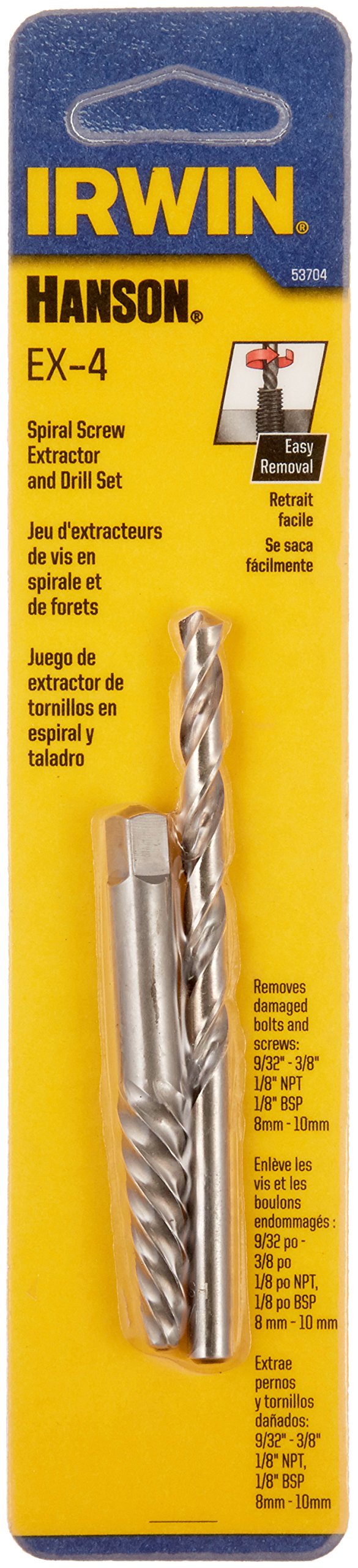 Extrator De Parafuso Espiral Irwin Multitool 53704 Ex-4